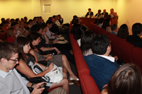 La nutrida concurrencia al seminario. Foto Comunicaciones Derecho U. de Chile.