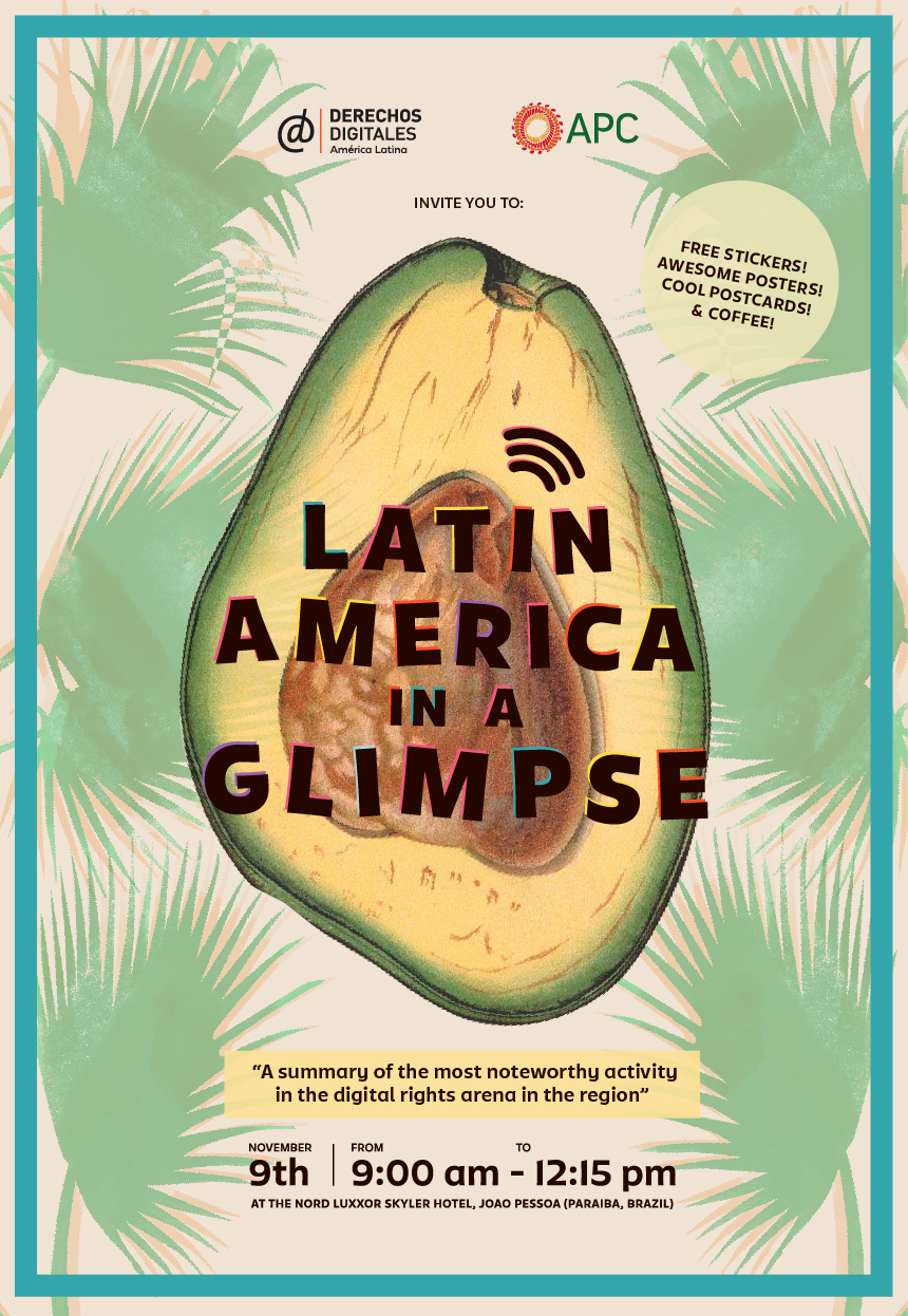 Derechos Digitales invites you to Latin America in a Glimpse