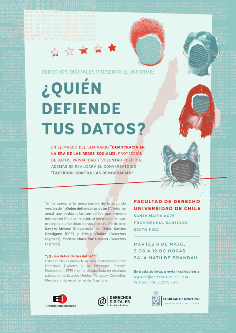 Derechos Digitales presenta la segunda edición de “¿Quién defiende tus datos?”