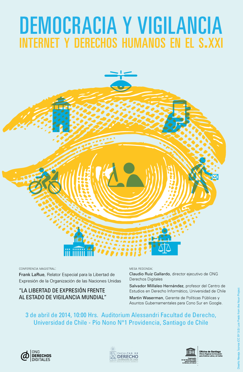 Participa del seminario “Democracia y Vigilancia: Internet y derechos humanos del siglo XXI”