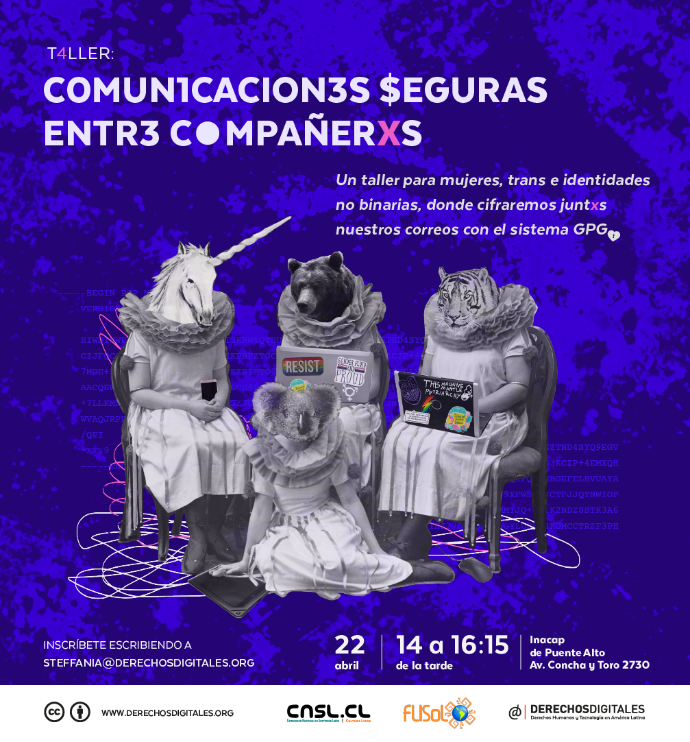 Taller comunicaciones seguras entre compañerxs