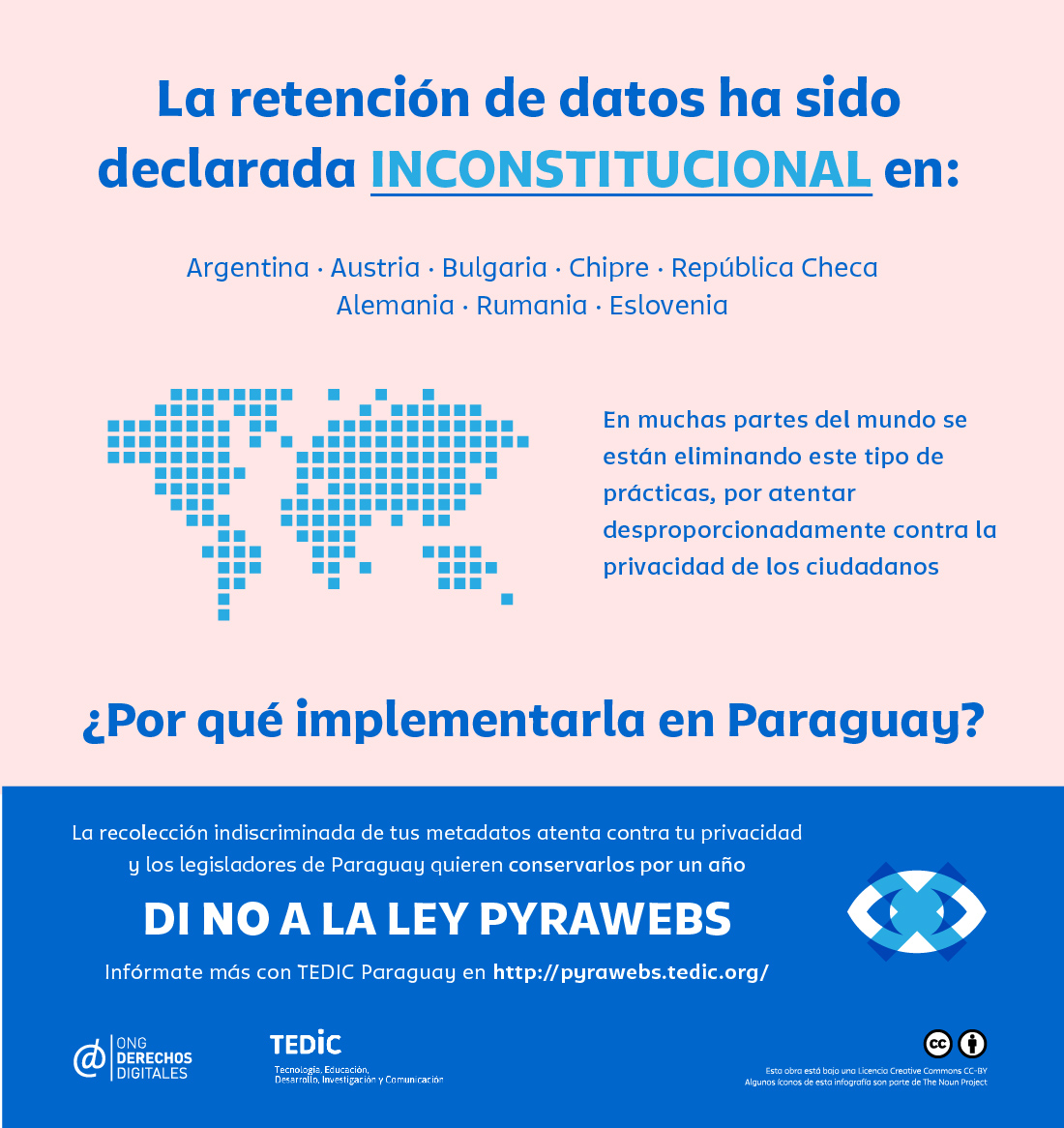 ¡La retención de datos ha sido declarada inconstitucional!