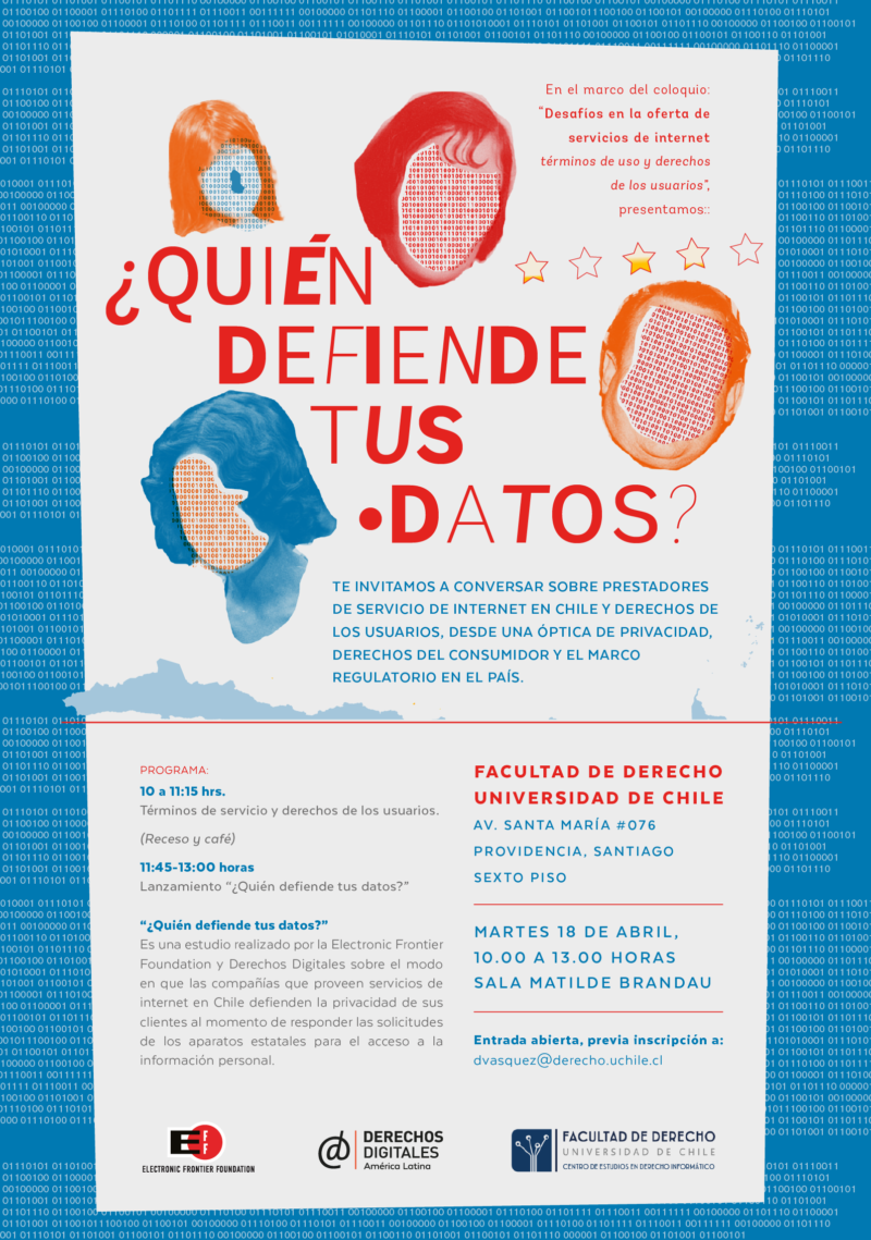 Presentación de «¿Quién defiende tus datos?»