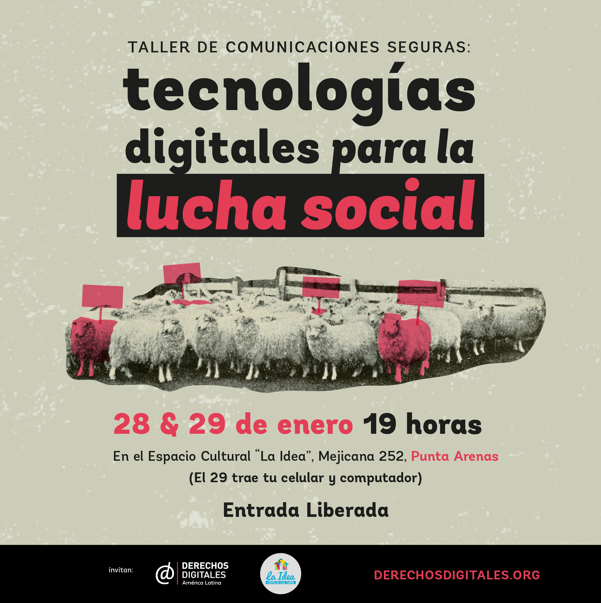 Tecnologías digitales para la lucha social