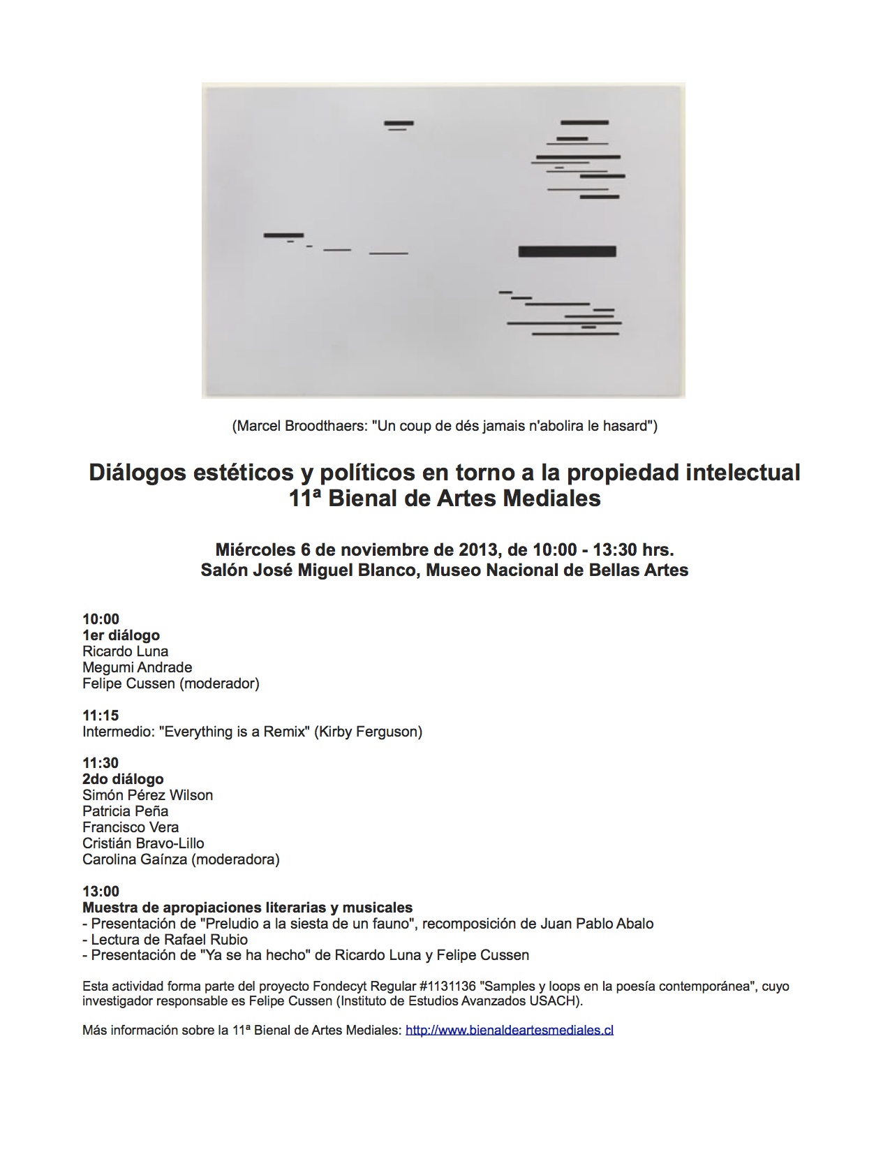 ONG Derechos Digitales participará de «Diálogos estéticos y políticos en torno a la propiedad intelectual»