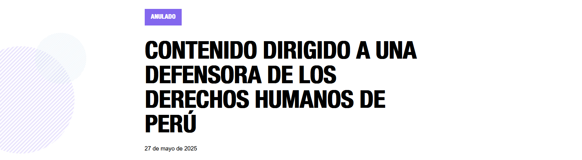 La Junta de Supervisión de Meta le dio la razón a organizaciones de derechos humanos sobre contenido que incitaba a la violencia