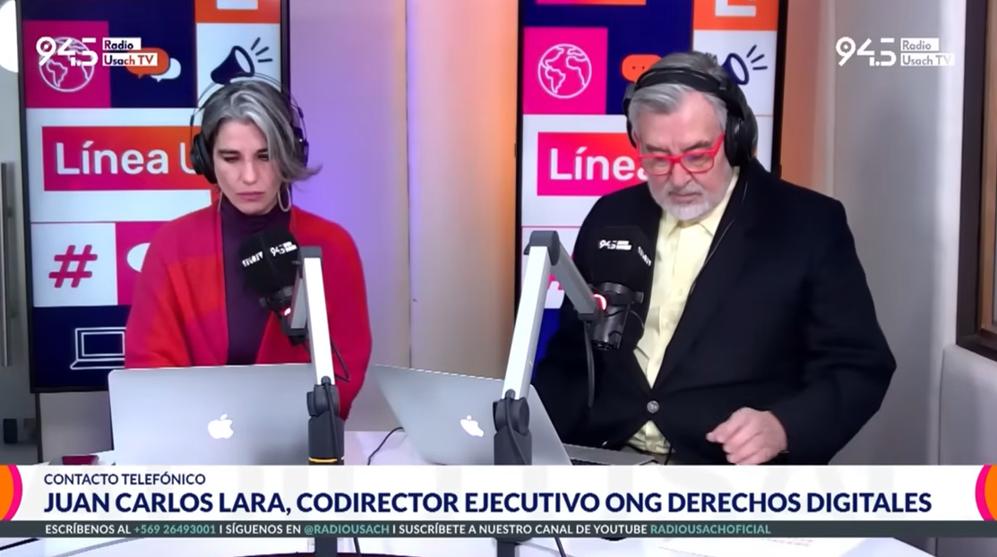 Reconocimiento facial en Chile: Derechos Digitales en Radio USACH