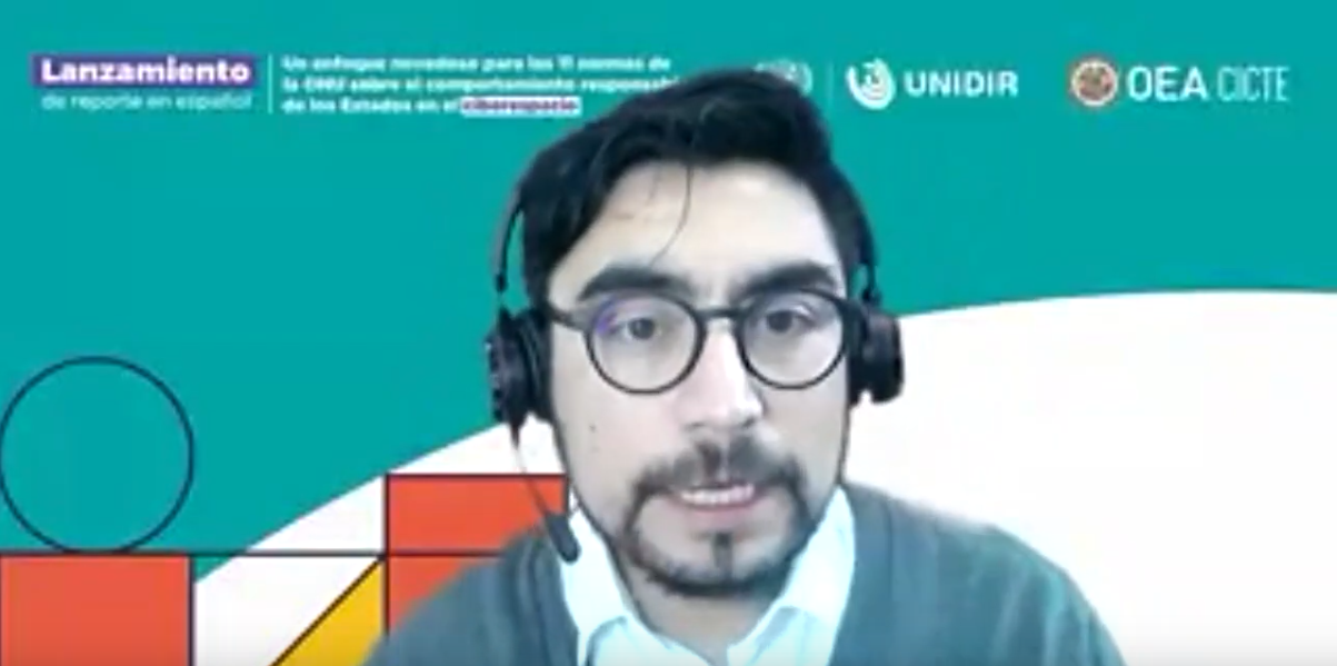 Derechos Digitales expuso en el lanzamiento de nueva publicación sobre ciberseguridad de la OEA y UNIDIR