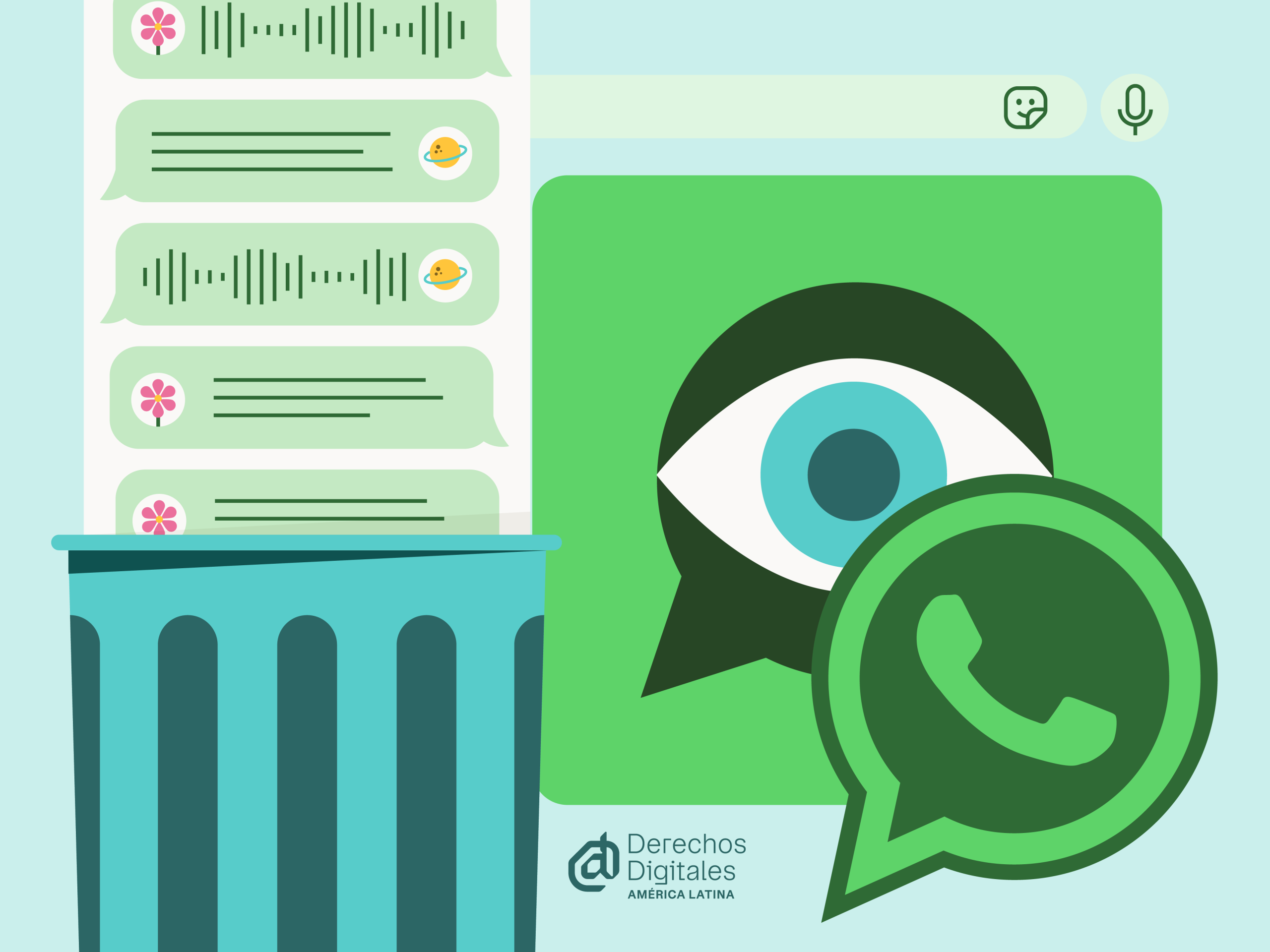 Privacidad en la mensajería: ¿cómo asegurarse de eliminar mensajes ante el riesgo de intrusión?