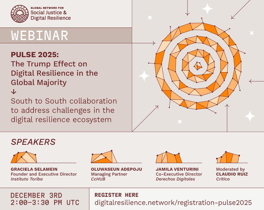 Invitación al webinario “Pulse 2025: El efecto Trump en la resiliencia digital en la Mayoría Global”