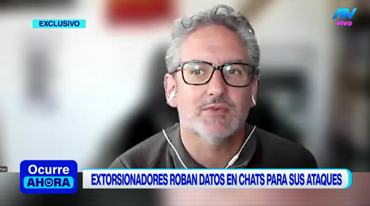 Mercado ilegal de datos personales en Telegram: Derechos Digitales en ATV