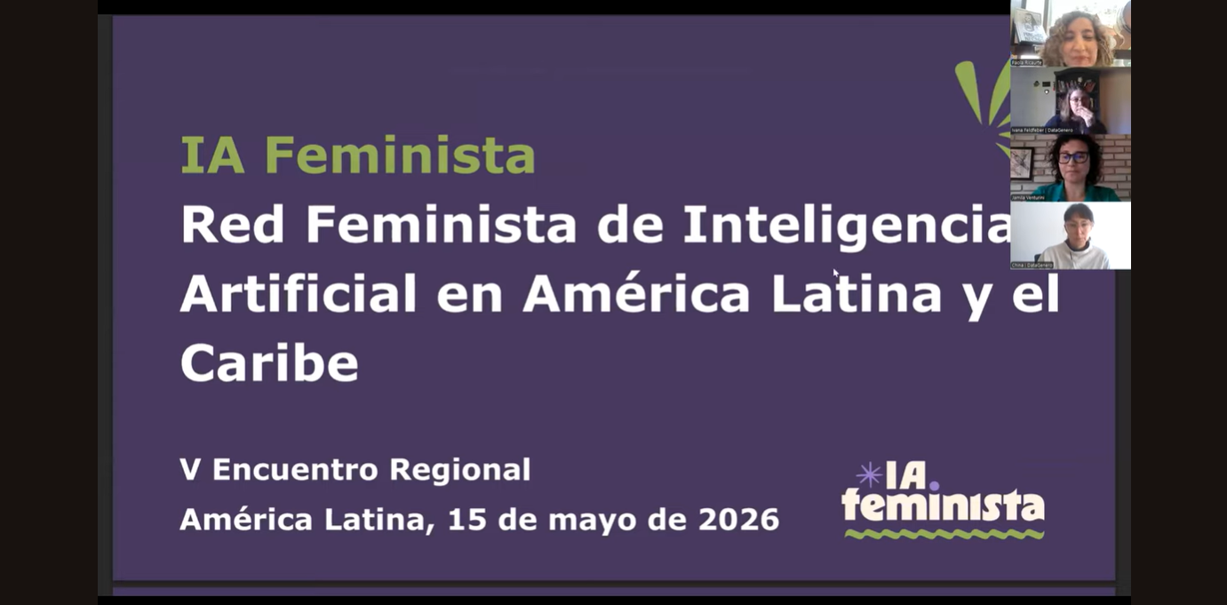 Nueva etapa de la Red Feminista de Inteligencia Artificial de América Latina y el Caribe