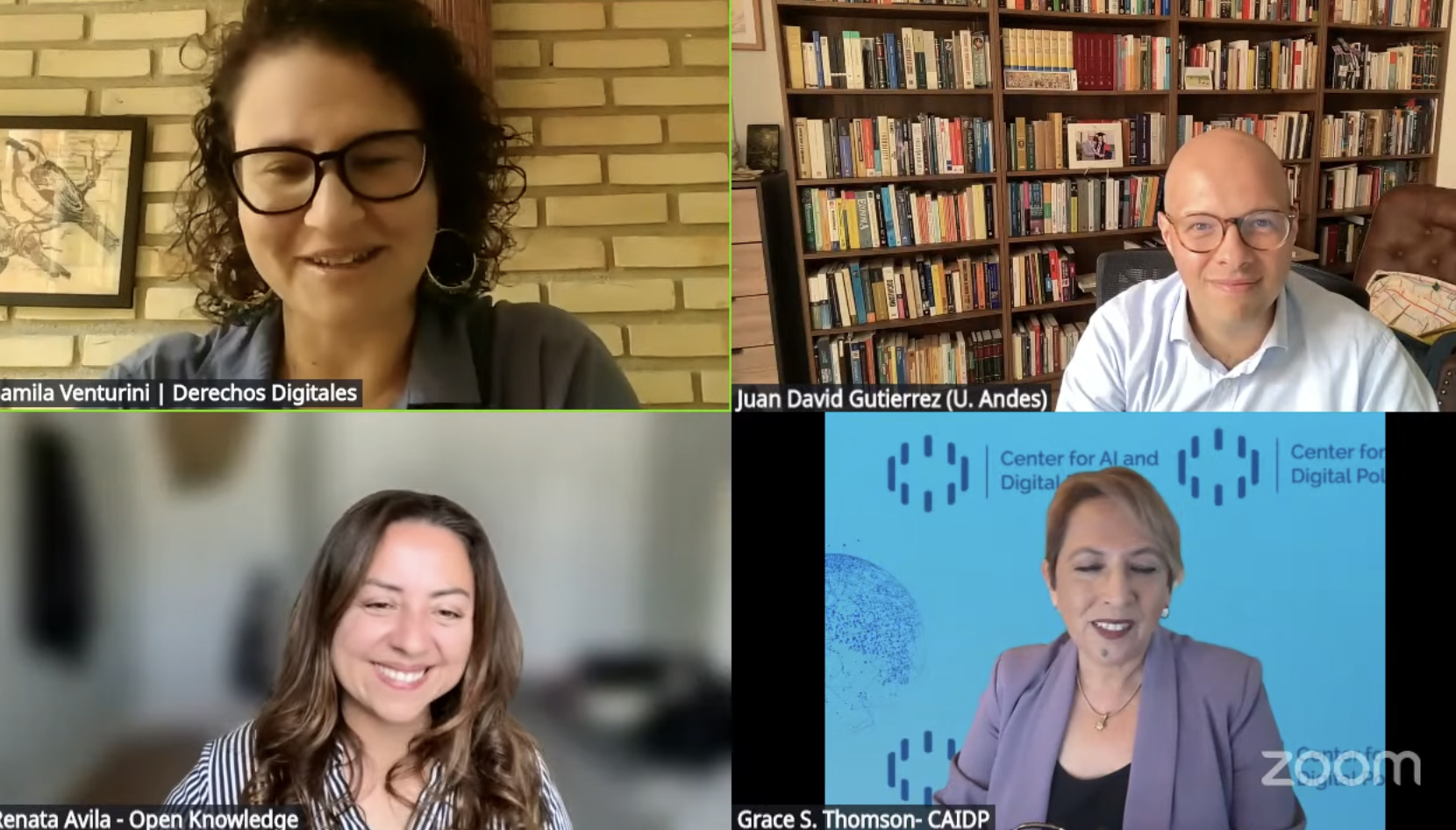 Inauguración del curso sobre IA y políticas públicas reúne a expertas y activistas para debatir el papel de América Latina en la gobernanza global de la IA