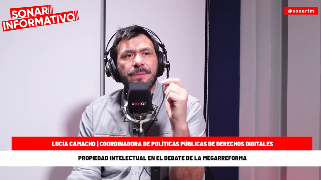 IA y propiedad intelectual en Chile: Derechos Digitales en Sonar FM