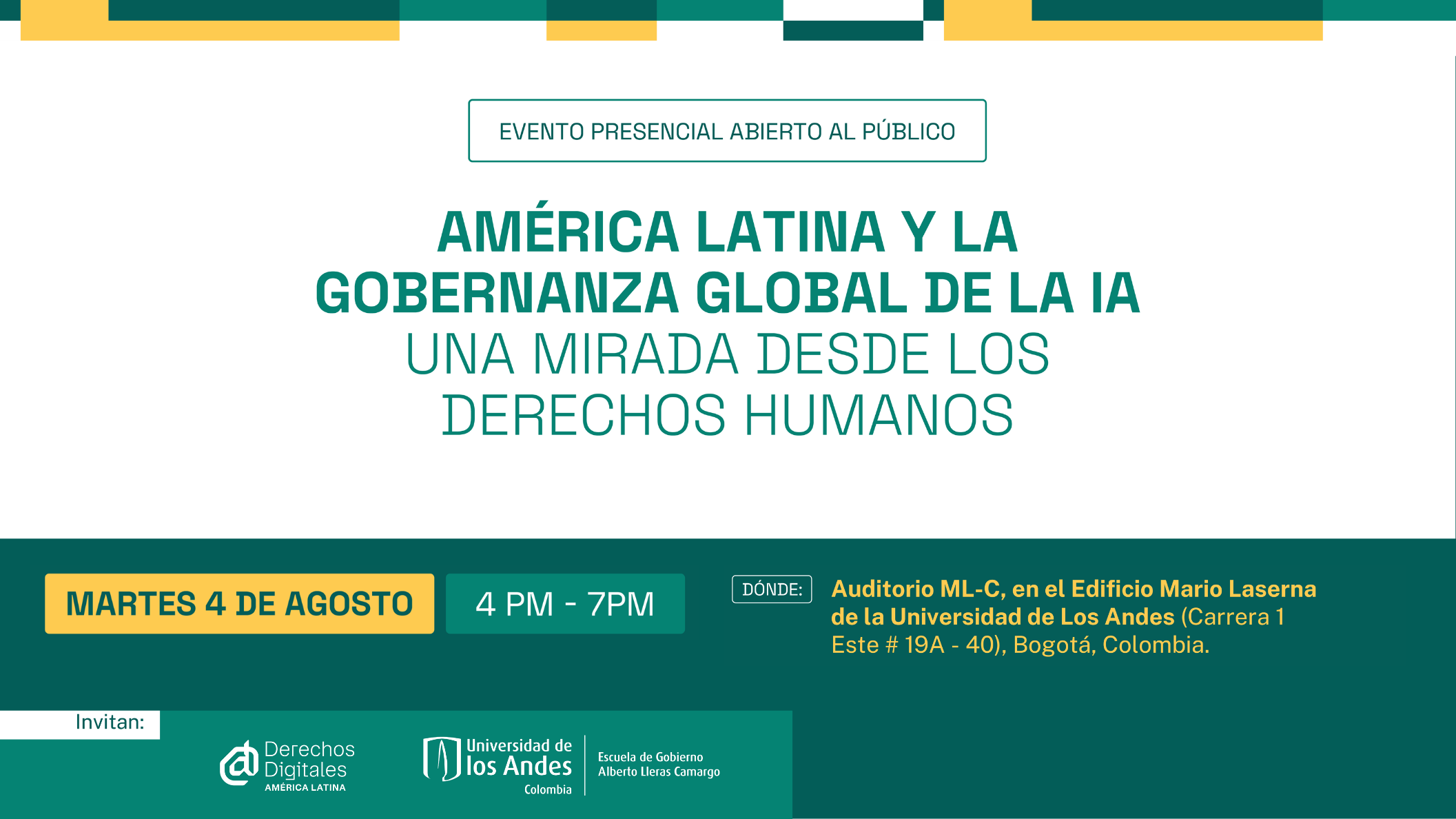Súmate al panel abierto sobre el rol de América Latina en la gobernanza global de la IA