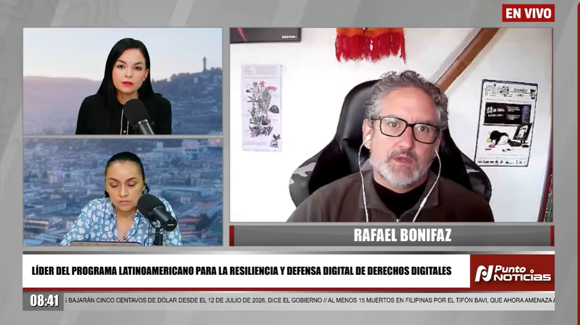 Infraestructura pública digital de Ecuador: Derechos Digitales en Radio Pichincha
