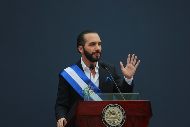 Presidente de El Salvador Bukele